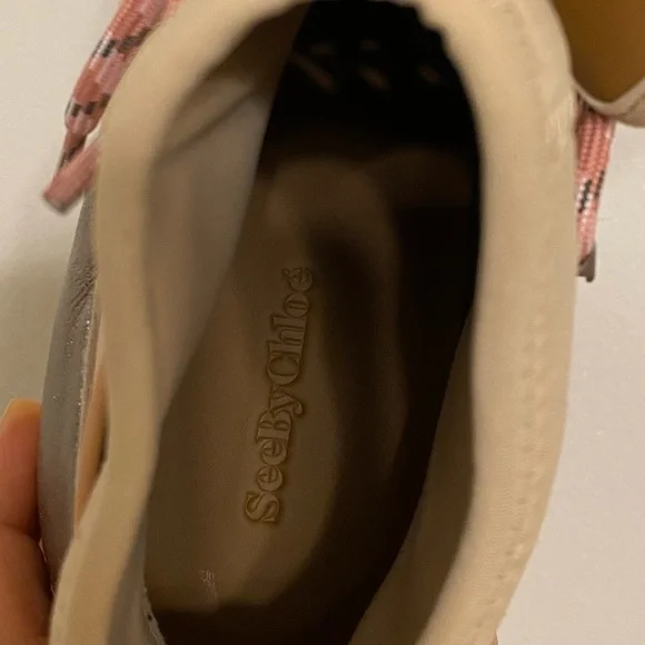 🎉🎊HOST PICKS 🎊🎉See By Chloé Casey High Top Platform Hiker Sneakers MSRP$495 - Picture 7 of 16